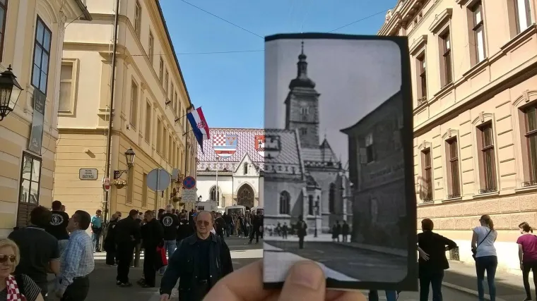 Dobre ideje: Slike Zagreba od nekada i danas odlično prikazuju kako je to bilo živjeti u metropoli nekada