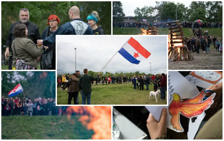 Ovako je proslavljena obljetnica oslobođenja Zagreba: Vijorila se zastava s crvenom zvijezdom petokrakom!