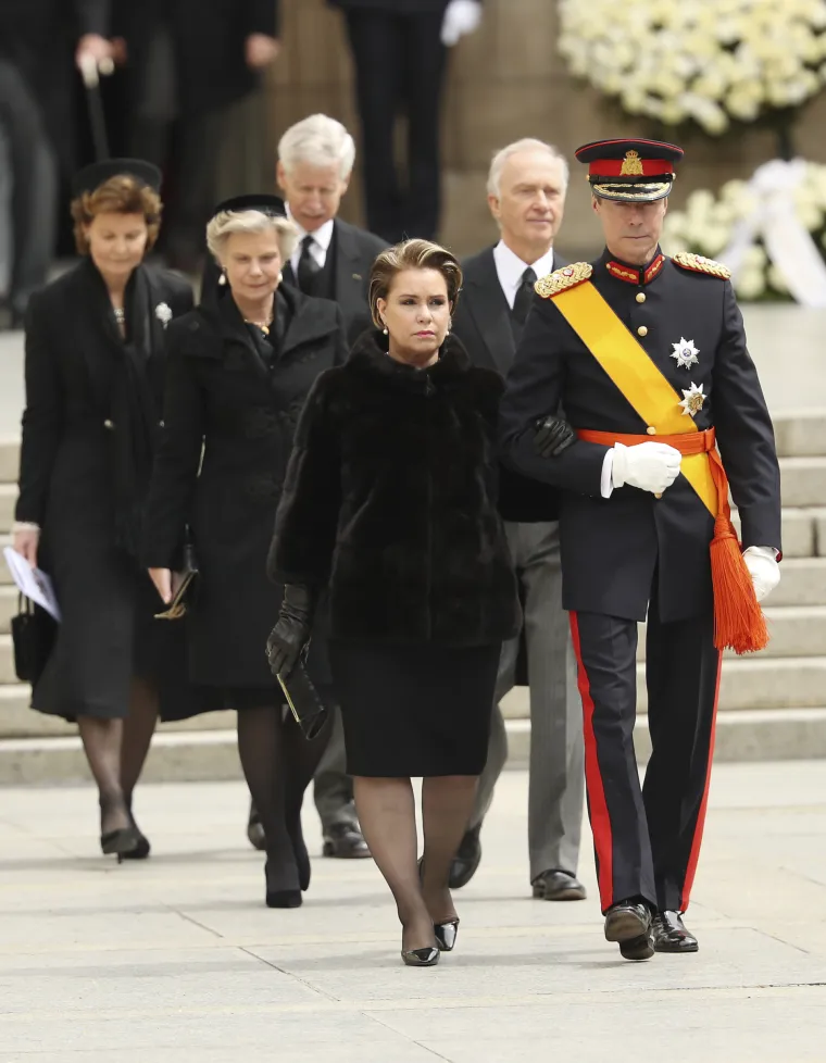 Europske i kraljevske obitelji i politička elita iz cijele Europe iskazali počast Velikom vojvodi Jeanu od Luksemburga