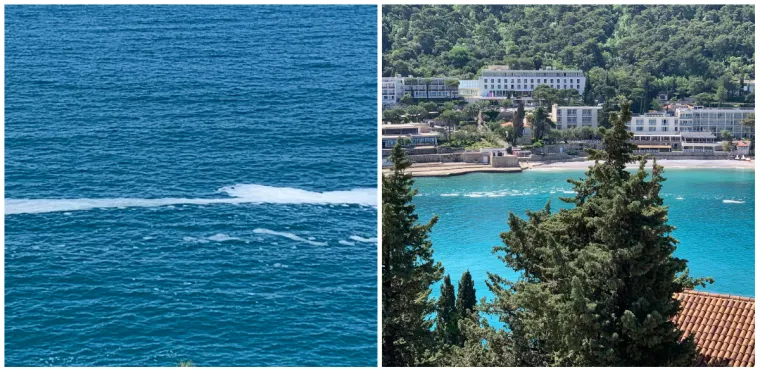 Kakve su to sluzave nakupine u moru kod Dubrovnika? Nisu uobičajeno bijele nego blago smeđe boje