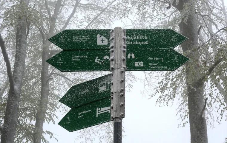 SNIJEG ZABIJELIO SLJEME I MEDVEDNICU: Nitko nije očekivao da ćemo ovako bajkovite prizore doživjeti u svibnju