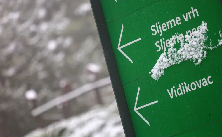 SNIJEG ZABIJELIO SLJEME I MEDVEDNICU: Nitko nije očekivao da ćemo ovako bajkovite prizore doživjeti u svibnju