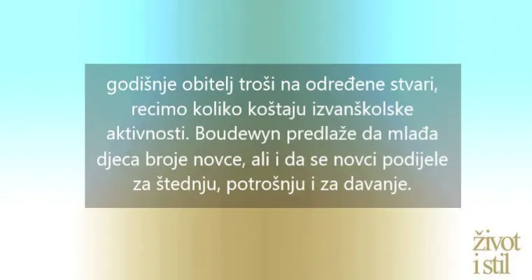 Evo &scaron;to super bogati ljudi uče svoju djecu o novcu i tro&scaron;enju