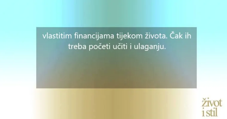Evo &scaron;to super bogati ljudi uče svoju djecu o novcu i tro&scaron;enju