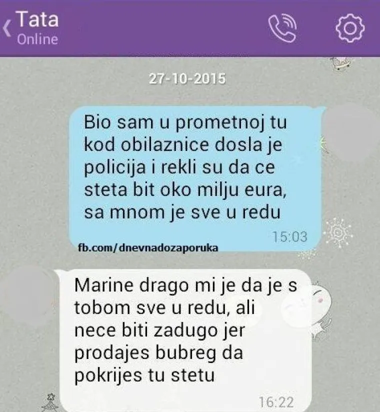 Kad mama odustane od dvorenja sina i ode piti, a tata ne zna datum rođenja kćeri: JO&Scaron; 30 najjačih poruka roditelja