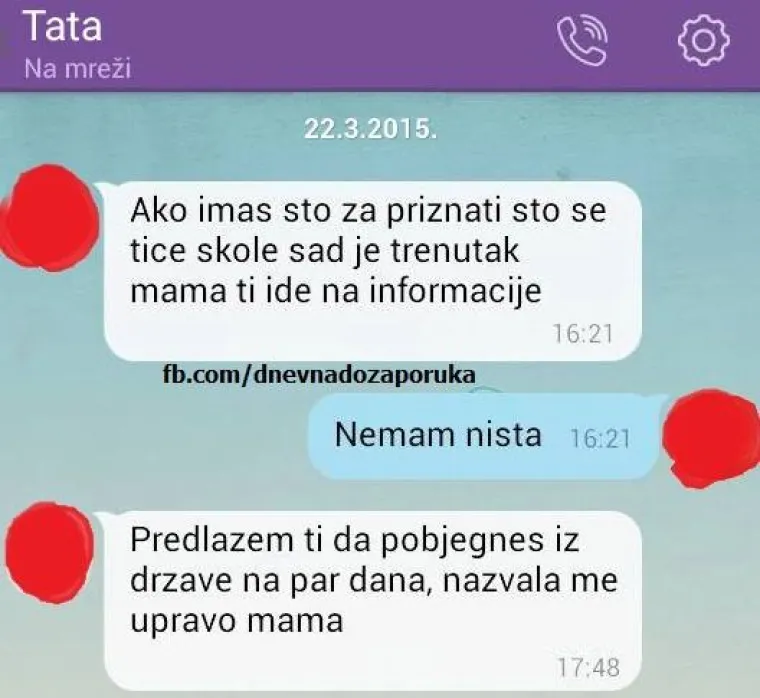 Kad mama odustane od dvorenja sina i ode piti, a tata ne zna datum rođenja kćeri: JO&Scaron; 30 najjačih poruka roditelja