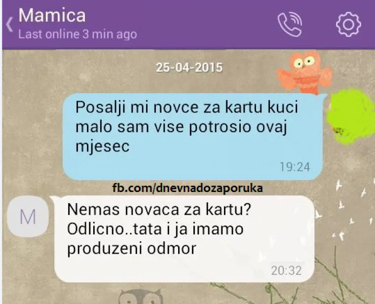 Kad mama odustane od dvorenja sina i ode piti, a tata ne zna datum rođenja kćeri: JO&Scaron; 30 najjačih poruka roditelja