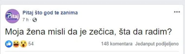 'Jel istina da vagina izgleda kao riblji file?': 'Pitaj &scaron;to god te zanima' stranica je zbog koje ćete plakati od smijeha