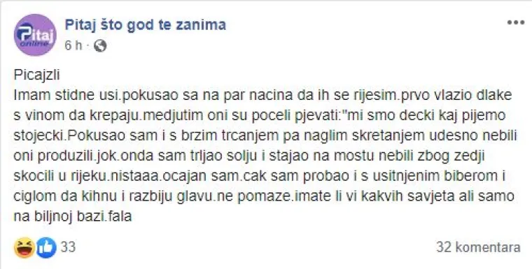 'Jel istina da vagina izgleda kao riblji file?': 'Pitaj &scaron;to god te zanima' stranica je zbog koje ćete plakati od smijeha