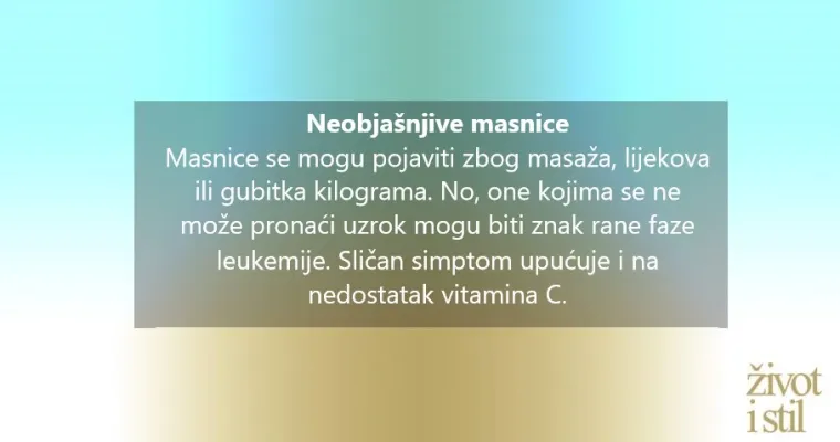 Ozbiljni simptomi: Ako primijetite ove promjene na tijelu, odmah posjetite liječnika