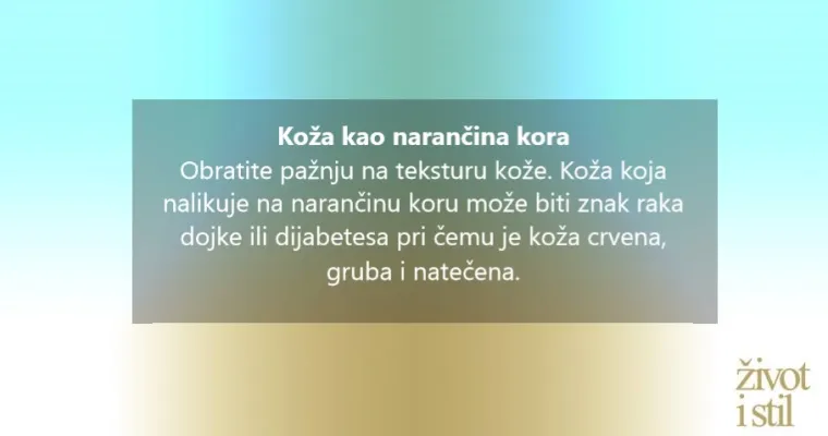 Ozbiljni simptomi: Ako primijetite ove promjene na tijelu, odmah posjetite liječnika