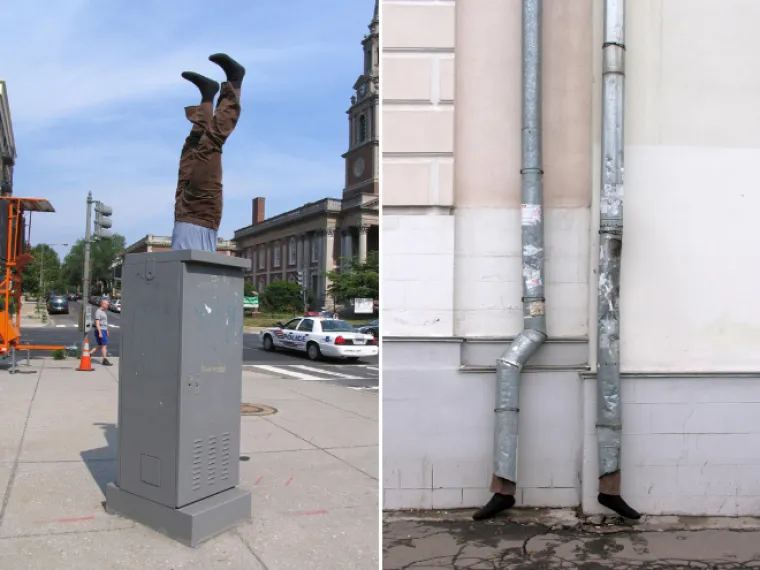 Trolanje ili umjetnost? Ovaj umjetnik ostavlja lutke po gradovima da bi zbunio prolaznike
