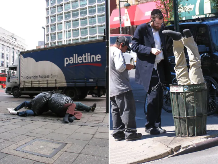 Trolanje ili umjetnost? Ovaj umjetnik ostavlja lutke po gradovima da bi zbunio prolaznike