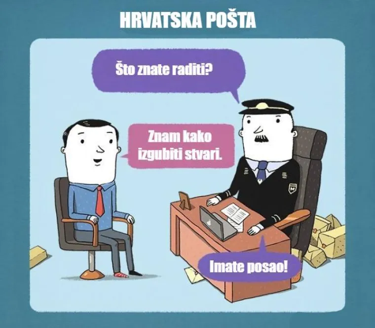 Ovi kratki stripovi prikazuju kako vjerojatno izgledaju razgovori za posao u velikim poduzećima