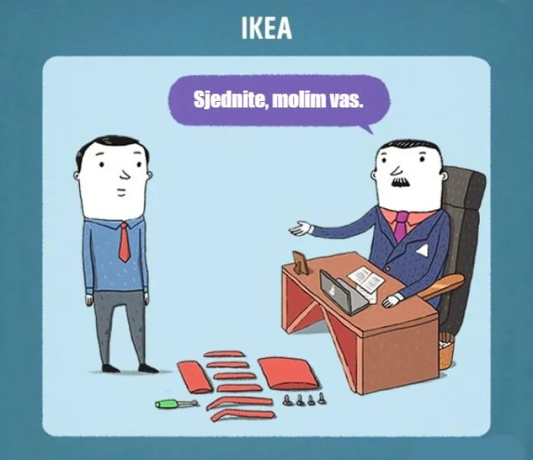 Ovi kratki stripovi prikazuju kako vjerojatno izgledaju razgovori za posao u velikim poduzećima