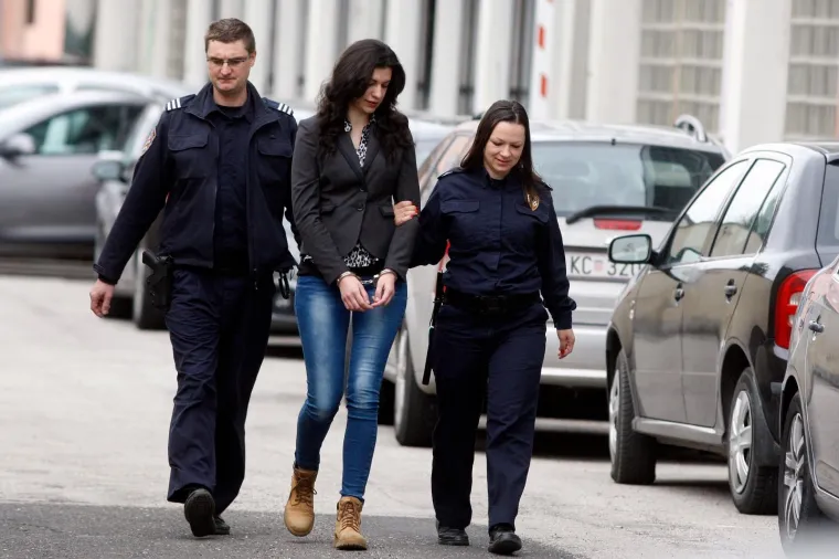 Varaždin: Policija dovodi Nu&scaron;u Bunić, optuženu za ubojstvo na nastavak suđenja