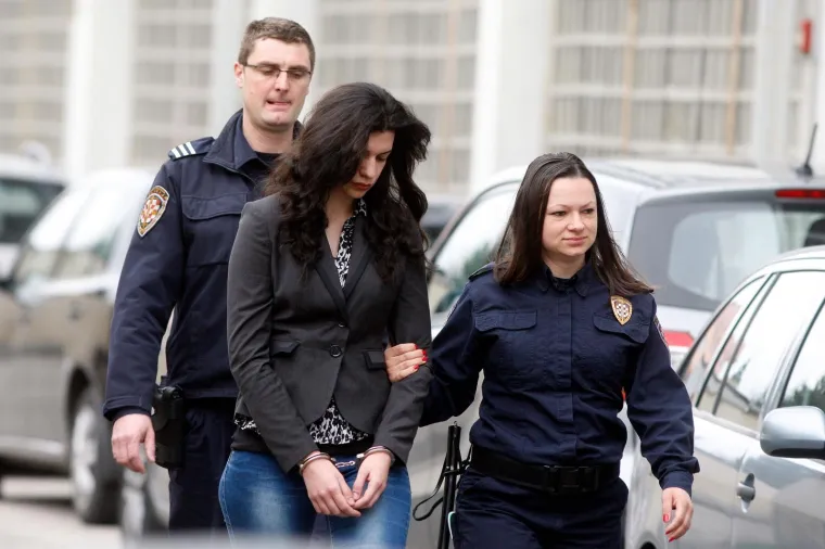 Varaždin: Policija dovodi Nu&scaron;u Bunić, optuženu za ubojstvo na nastavak suđenja