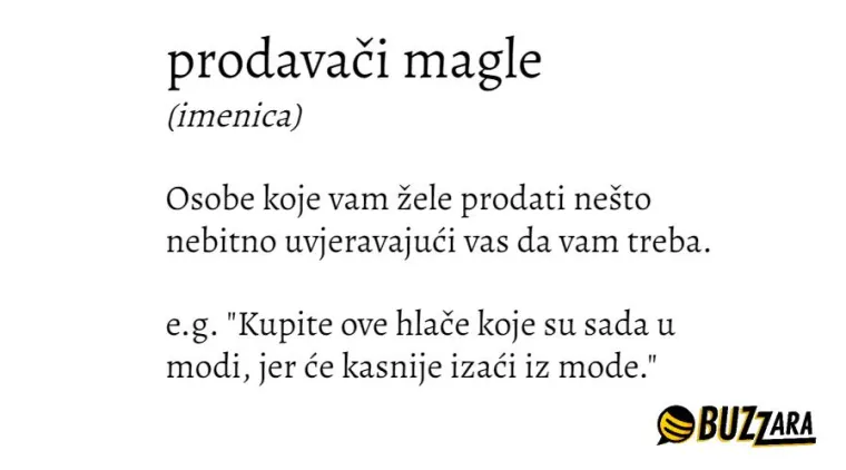 Bleferi, mlatimudani, dupelisci: Hrvatski jezik ima pregr&scaron;t naziva za prodavače magle, &scaron;to nas ne čudi