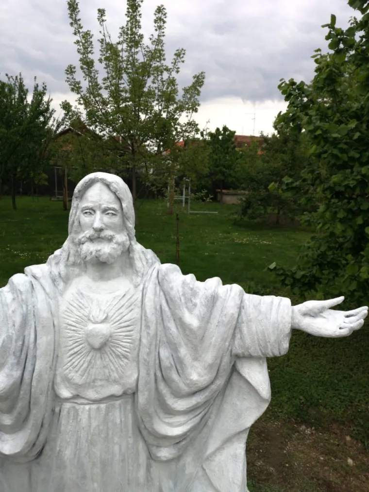 Samouki Međimurci u samo sedam dana napravili impresivan Isusov kip