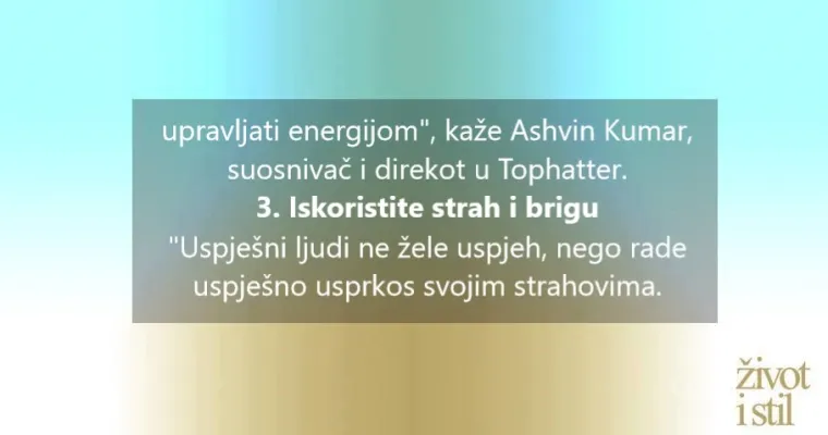 Svakodnevne navike koje imaju uspje&scaron;ni ljudi, a većina ostalih nema