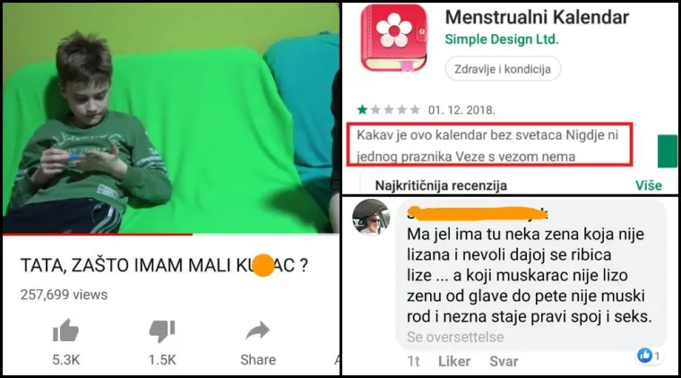 Slike koje dokazuju da Hrvatima treba zabraniti internet za vijeke vjekova
