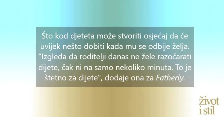 Kako djetetu reći 'ne', a da ne kažete riječ 'ne'