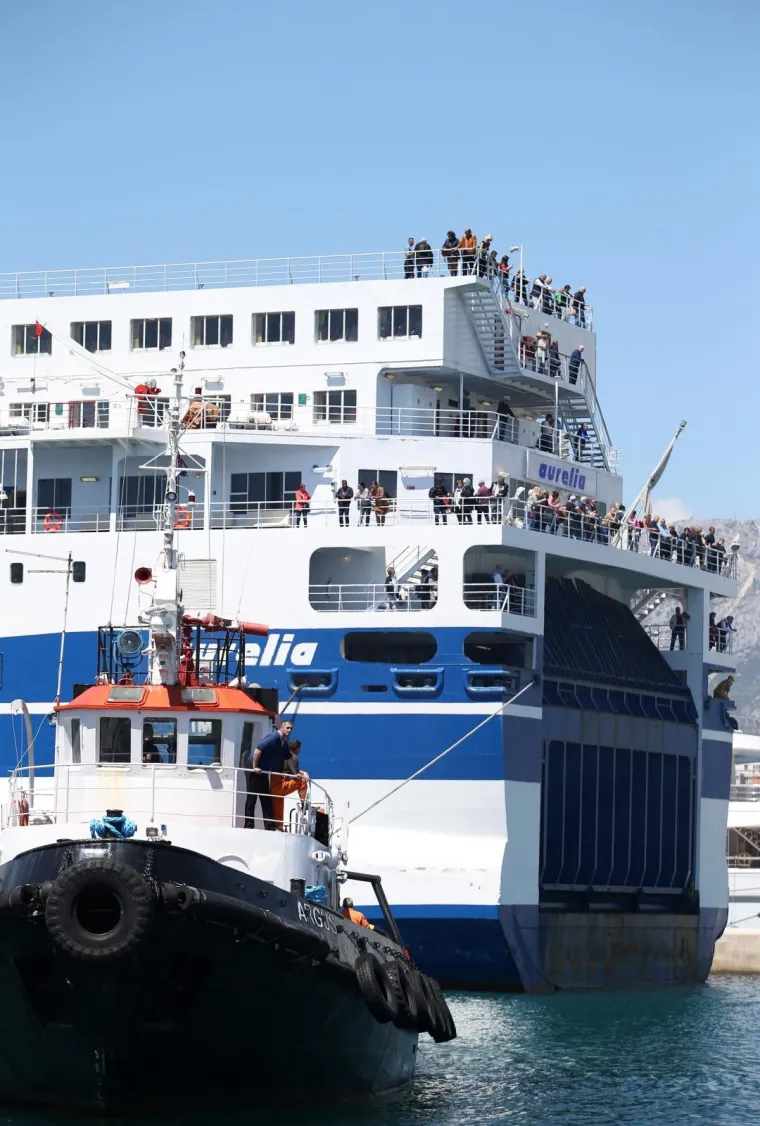 Trajekt Aurelia napokon stigao u Split