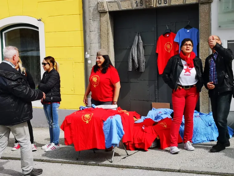 Antifašisti na kontraskupu: 'Okupljanje u Bleiburgu je naricanje za propalom ustaškom paradržavom'