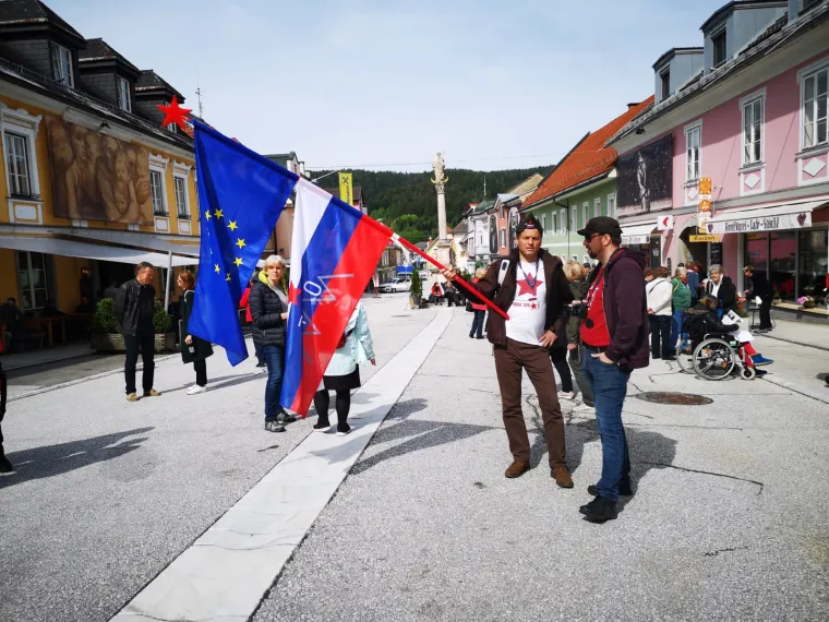 Antifašisti na kontraskupu: 'Okupljanje u Bleiburgu je naricanje za propalom ustaškom paradržavom'