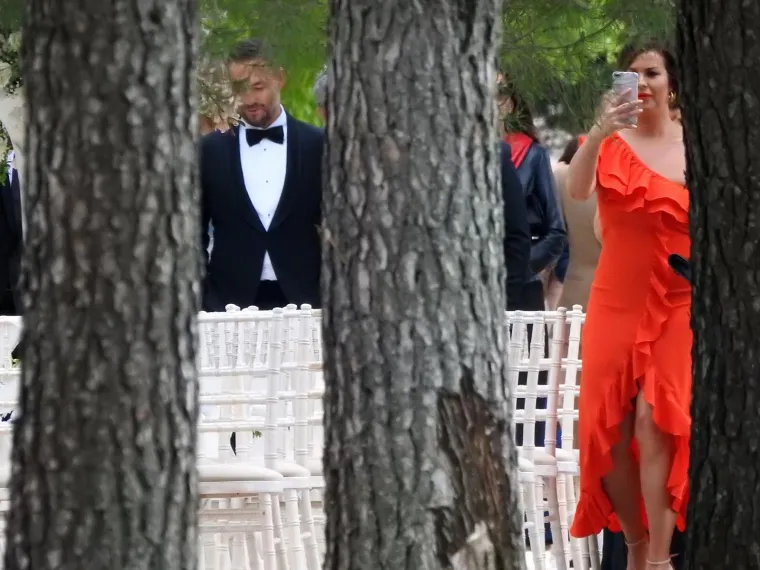 REKLA JE DA: Maja &Scaron;uput sjajila u prekrasnoj vjenčanici, a do oltara ju je dopratila majka Danica