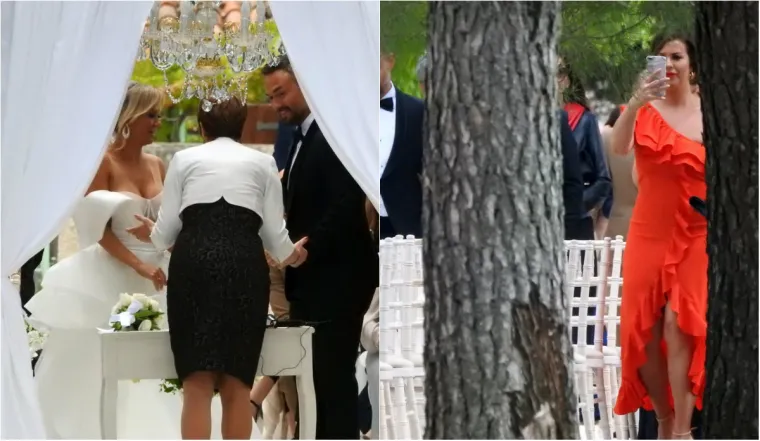 REKLA JE DA: Maja &Scaron;uput sjajila u prekrasnoj vjenčanici, a do oltara ju je dopratila majka Danica