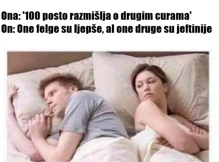 'Sto posto razmišlja o drugim ženama': 15 mema koje će shvatiti samo frajeri ultra ljubomornih cura