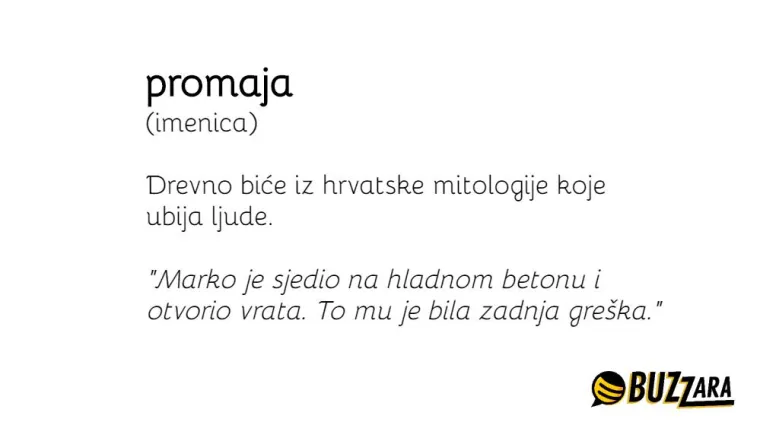 Promijenili smo opise nekih hrvatskih riječi da bi nam rječnik bio malo točniji