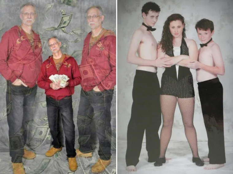 Svijet glamura: Ljudi koji su unajmili profesionalne fotografe za ove užasne fotografije