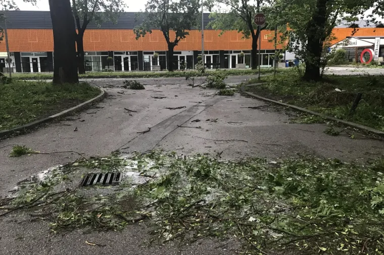 ORKANSKO NEVRIJEME HARA ZAGREBOM: Sru&scaron;ene grane i stabla po ulicama