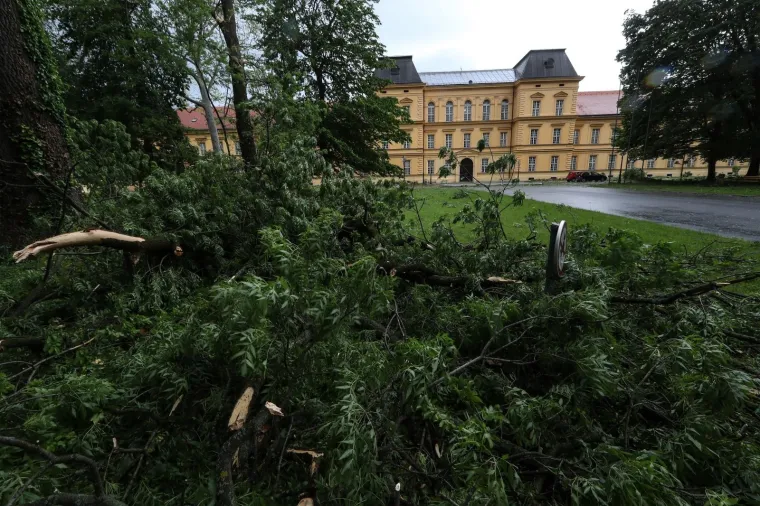 OLUJNO NEVRIJEME POKOSILO ZAGREB: Fotografije otkrile &scaron;tetu koju je prouzročio jak vjetar, stradao i poznati lokal u Tkalči