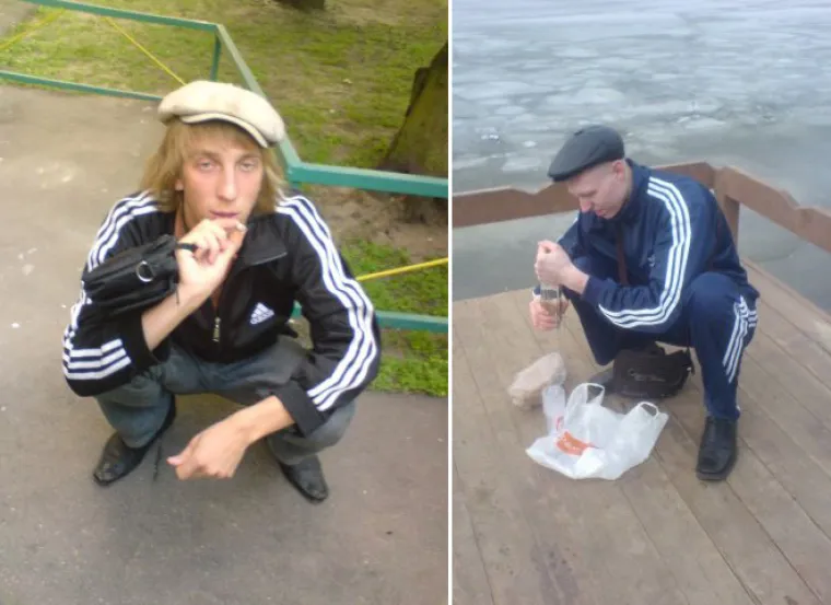 Čučeći Slaveni u trenirkama: Fotografije koje svjedoče ovom prirodnom fenomenu