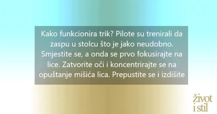Naučite zaspati u samo dvije minute uz tehniku američkih marinaca