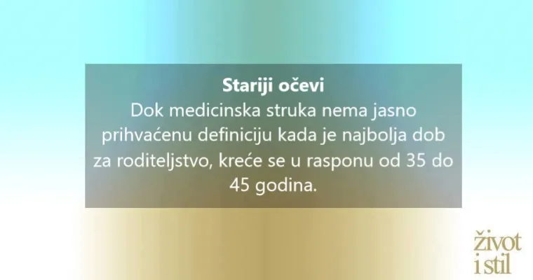 Očeva dob ima veliki zdravstveni utjecaj na dijete i ženinu trudnoću