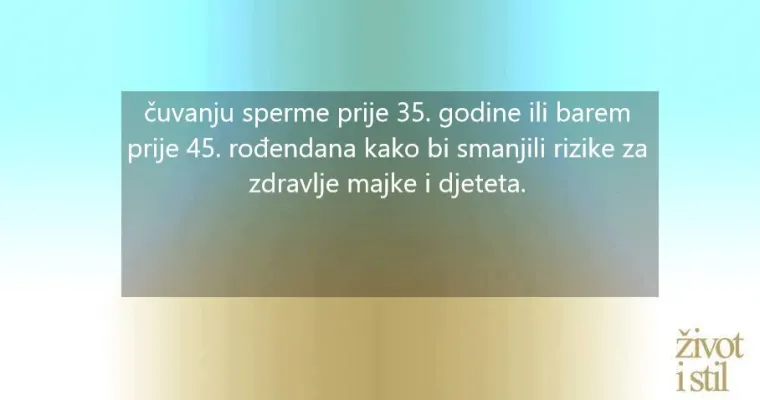 Očeva dob ima veliki zdravstveni utjecaj na dijete i ženinu trudnoću