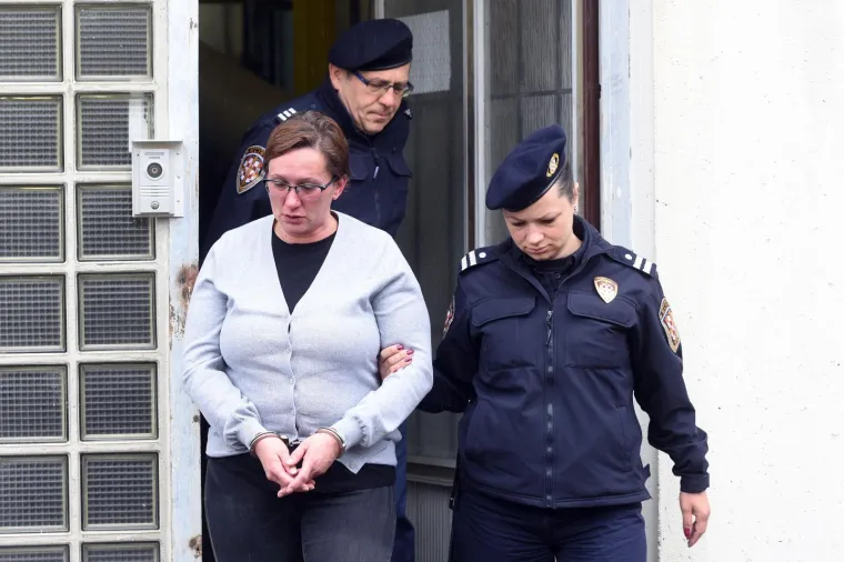 Osumnjičena da je ubila sestru: Ovako nakon tri mjeseca zatvora izgleda Smiljana Srnec