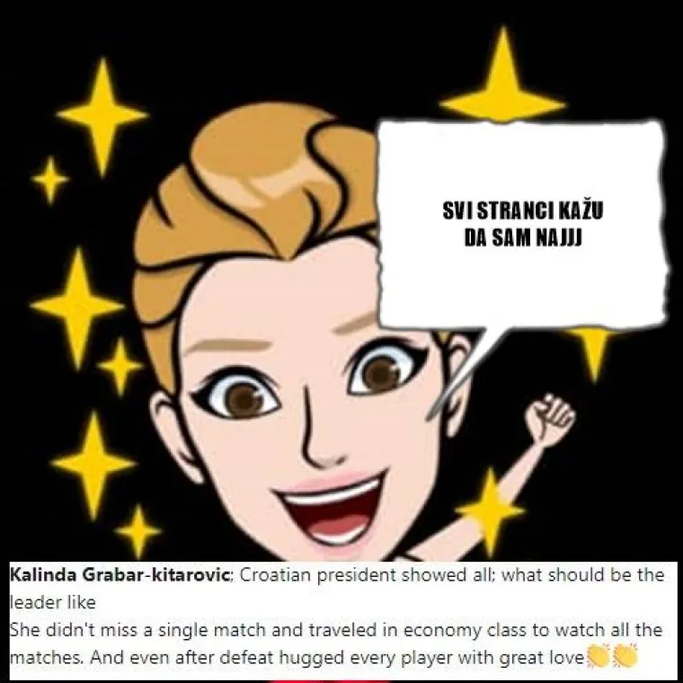 Ako mogu Seve i Kim, može i predsjednica: Je li vrijeme da emotikoni inspirirani Kolindom postanu trend?