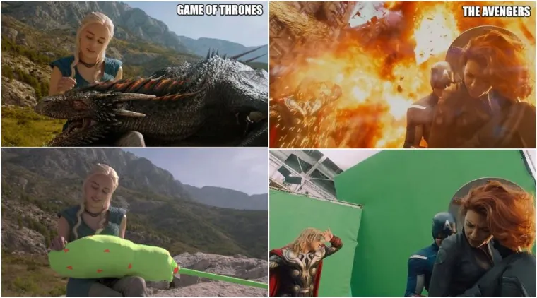 Ovako izgledaju poznati filmovi i serije kada se isključi magija specijalnih efekata i CGI-ja