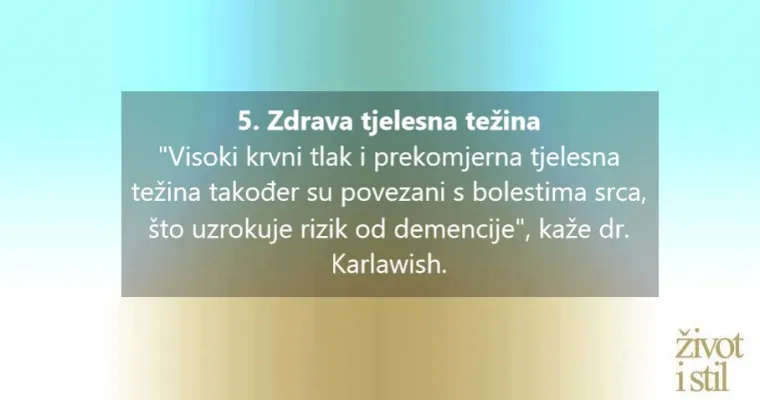 Svjetska zdravstvena organizacija prvi put objavila smjernice za prevenciju demencije