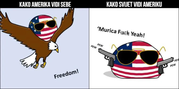 Pogledajte kako različite države vide sebe i kako izgledaju ostatku svijeta