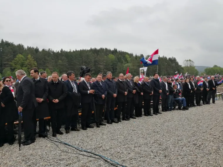Bleiburg 'okupirali' prosvjednici: 'Ustaše i četnici, zajedno ste bježali!'