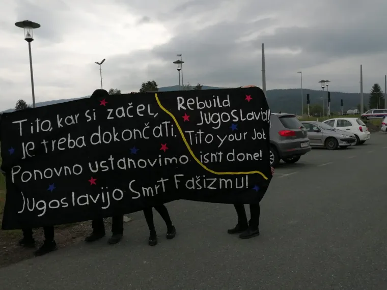 Bleiburg 'okupirali' prosvjednici: 'Ustaše i četnici, zajedno ste bježali!'