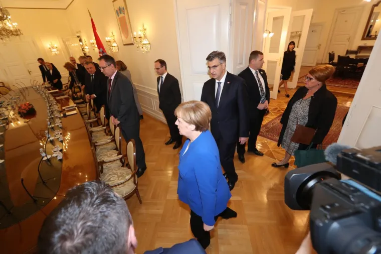 Angela Merkel, Andrej Plenković