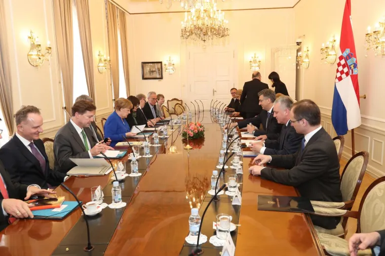 Angela Merkel, Andrej Plenković