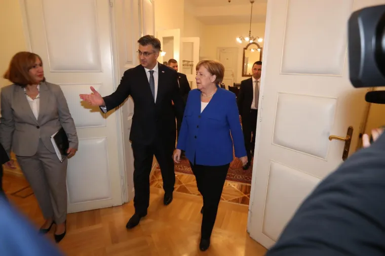 Angela Merkel, Andrej Plenković